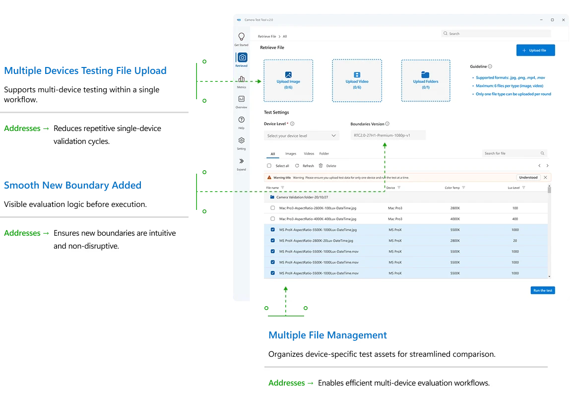 UI — Multi-Device Batch Import