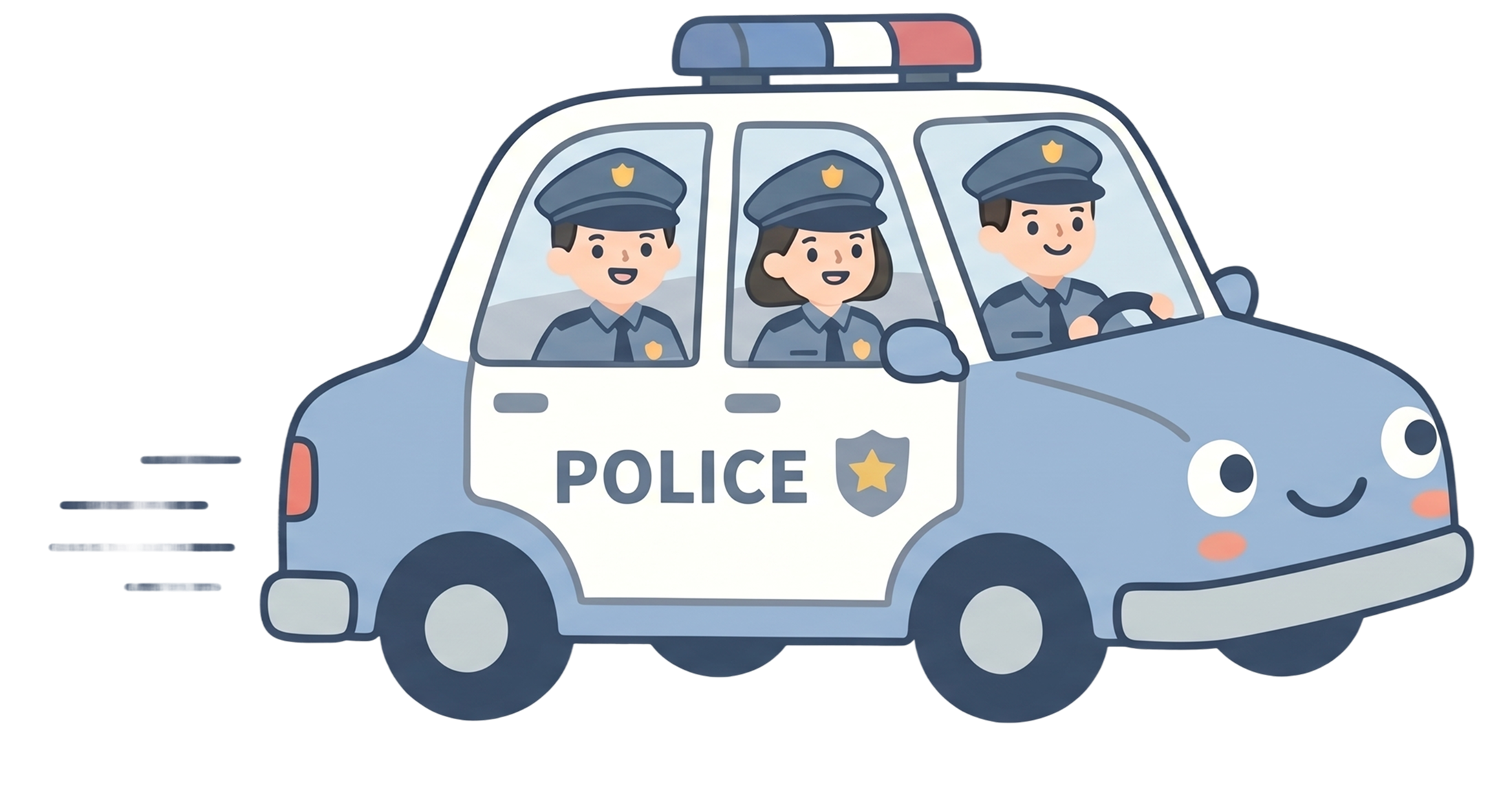 StepSafe car driving across the road